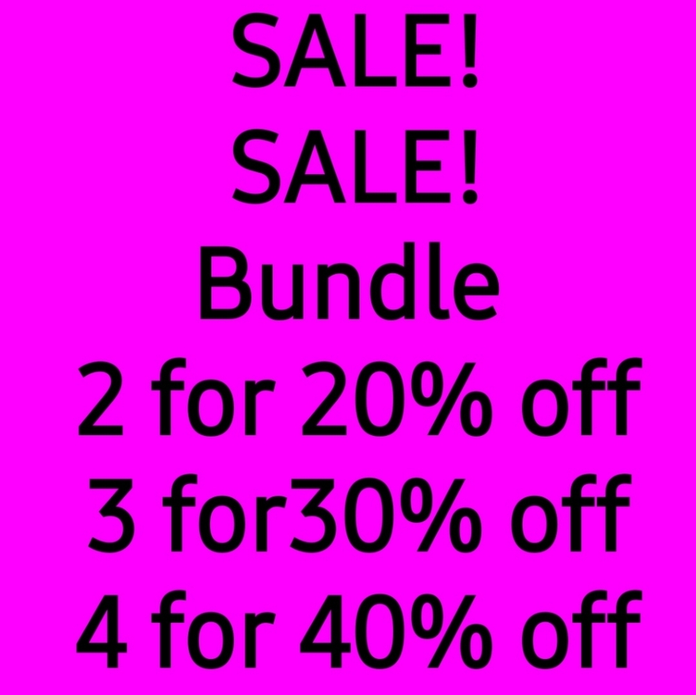 BUNDLE WEEKEND SALE!!
